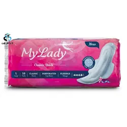 نوار مای لیدی مشبک صورتی 10 عML43