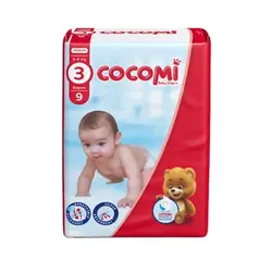 پوشک کوکومی سایز3 نرمال 9ع C53 جدید