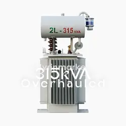 ترانسفورماتور ۳۱۵kVA بازسازی شده با برگه تست