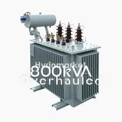 ترانسفورماتور بازسازی شده 800kVA با گارانتی