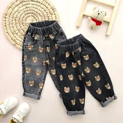 شلوار جین تدی چاپی