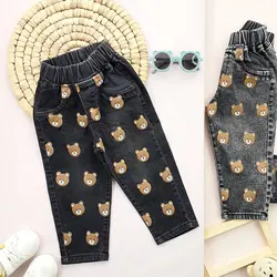 شلوار جین تدی چاپی