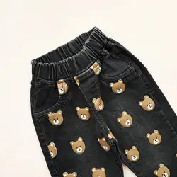 شلوار جین تدی چاپی