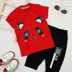 تیشرت شلوارک پاندا لپ گلی