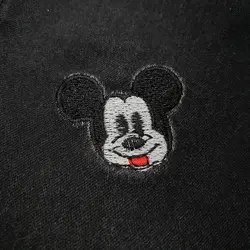 شلوار جین مشکی میکی موس