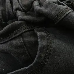 شلوار جین مشکی میکی موس