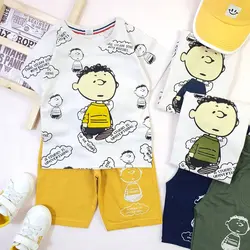 تیشرت شلوارک پسر موفرفری