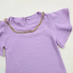 شومیزشلوارک آستین کلوش رنگی