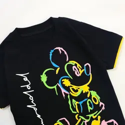 تیشرت مشکی میکی ابرنگی