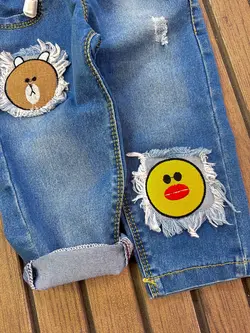 شلوار جین تدی و ایموجی