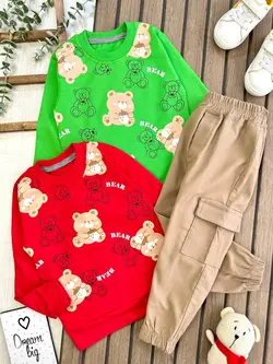 بلوز شلوار خرس و بلوط