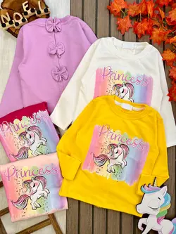 بلوز یونیکورن پشت پاپیون