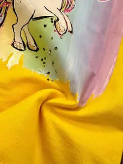 بلوز یونیکورن پشت پاپیون