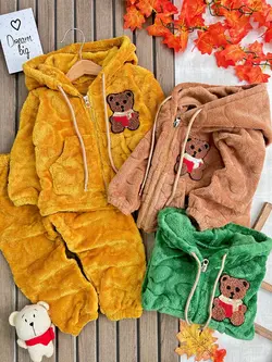 سویشرت شلوار تدی پولکی