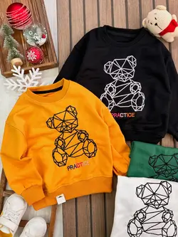 بلوز تک خرس گلدوزی