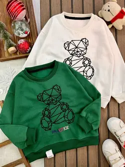 بلوز تک خرس گلدوزی