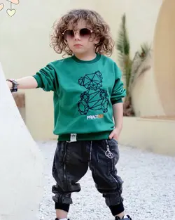 بلوز تک خرس گلدوزی