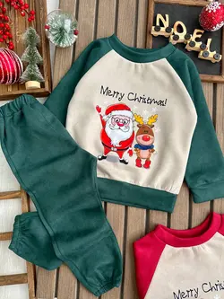 بلوز شلوار بابانوئل کریسمس