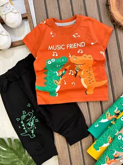 تیشرت شلوارک کروکدیل گیتاریست