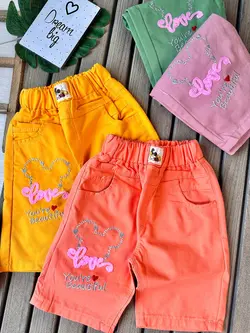 شلوارک خرگوش گلدوزی