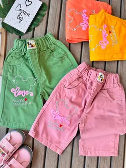 شلوارک خرگوش گلدوزی