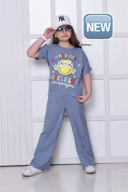 کراپ شلوار ایموجی عینکی