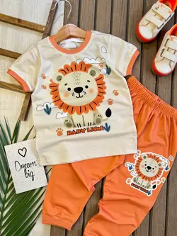 تیشرت شلوار بچه شیر