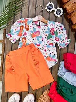 کراپ شلوارک فرشته کوچولو