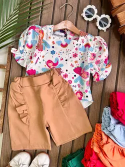 کراپ شلوارک فرشته کوچولو