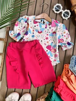 کراپ شلوارک فرشته کوچولو