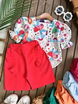 کراپ شلوارک فرشته کوچولو