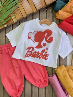 کراپ شلوارک باربی