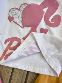 کراپ شلوارک باربی