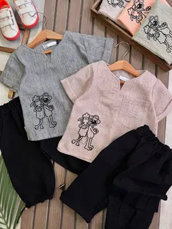 تیشرت شلوارک بره ناقلا