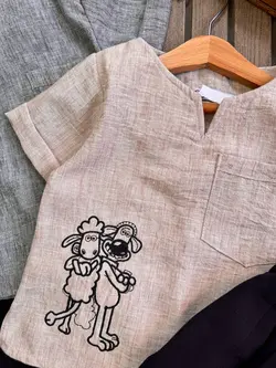 تیشرت شلوارک بره ناقلا