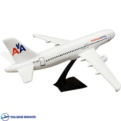 ماکت هواپیما ایرباس A320 هواپیمایی امریکن ایرلاینز 45 سانتی