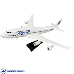 ماکت بوئینگ ۷۴۷ هواپیمایی Pan Am سایز 45 سانتی