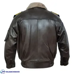 کاپشن چرم خلبانی
