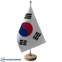 پرچم رومیزی کشور کره جنوبی