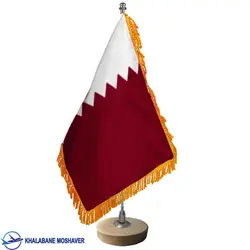 پرچم رومیزی کشور قطر