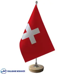 پرچم رومیزی کشور سوییس