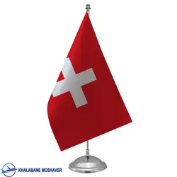 پرچم رومیزی کشور سوییس