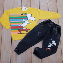 بلوز با شلوارلی پسرانه بچه گانه اسنوپی