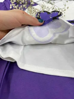 کراپ شلواربگ طرح قلب دخترانه لنین