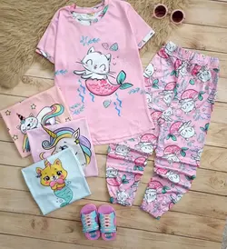 تیشرت شلوار دخترانه +لباس خونگی