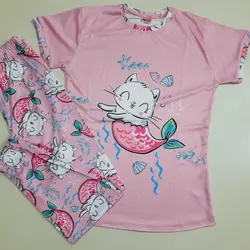 تیشرت شلوار دخترانه +لباس خونگی