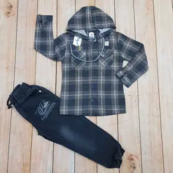 شلوار لی اسپرت بچه گانه مشکی دم پاکش