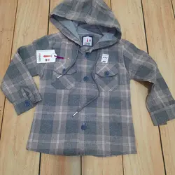 بلوز کلاهدار(هودی ) چهارخونه پشمی