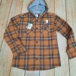 بلوز کلاهدار(هودی ) چهارخونه پشمی