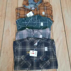 بلوز کلاهدار(هودی ) چهارخونه پشمی